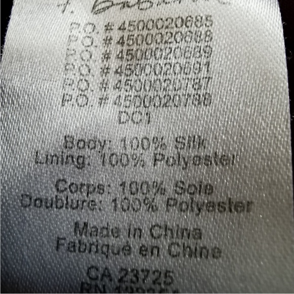 T. Babaton Burgundy Silk Bennett Dress from Aritzia - Picture 4 of 5